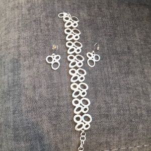 Brighton earrings and bracelet set